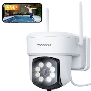 360° Pan-Tilt PTZ Auto-Tracking Security Camera Wireless