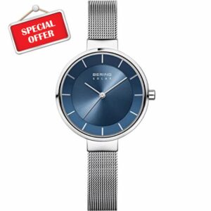 BERING Women's Analogue Quartz Watch with Stainless Steel Strap 14631-007