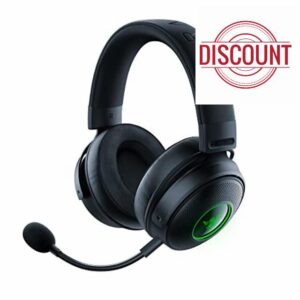 Razer Kraken V3 Pro - Wireless Gaming Headset with Taptic Technology (Headphones with Sensory Touch Feedback
