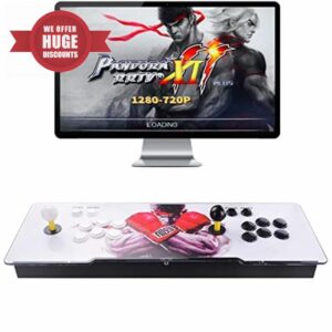 TAPDRA 3D Pandora Box 11 with 9800 Classic Arcade Game Machine 2 Players 1280X720 HD Video Game Console