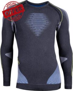UYN Men's Evolutyon Uw Lg_sl.Melange T-Shi