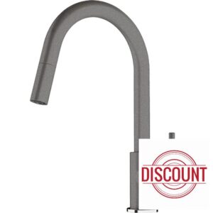 Franke 115.0626.057 Lina - Pull-Out - Stone Grey Tap for Kitchen Sink spout grey-115.0626