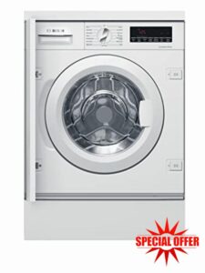 Bosch Home & Kitchen Appliances Serie 6 WIW28302GB Built in Washing Machine with 8kg Capacity