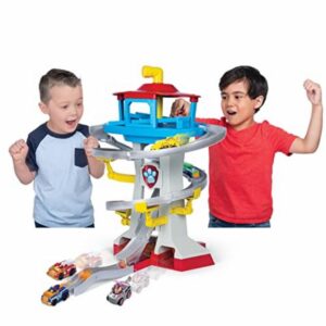 PAW Patrol True Metal Adventure Bay Rescue Way Playset with 2 Exclusive Vehicles