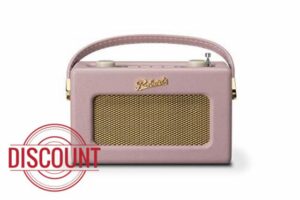 Rev-Uno Retro DAB+/FM Portable Radio with Bluetooth - Dusky Pink
