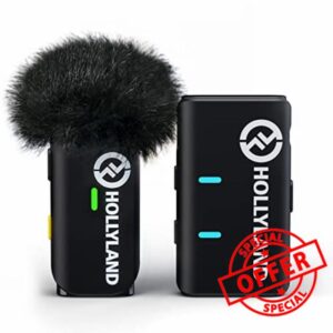 Hollyland Lark M1 Wireless Lavalier Microphone with Noise Cancellation