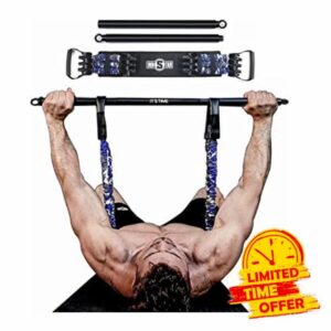 INNSTAR Bench Press Band with Portable Bar