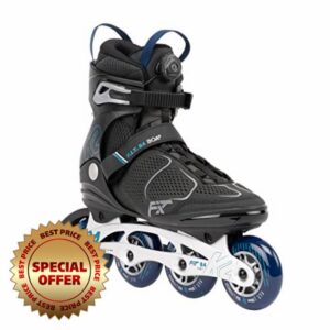 K2 F.I.T. 84 Boa Inline Skates Grey - Blue