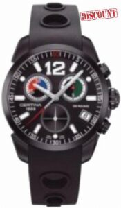 Certina Men's Analog-Digital Quartz Watch with Stainless Steel Plated Strap C016.417.17.057.01