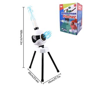 Automatic Badminton Serve Ball Machine Shuttlecock Serve Robot Trainer Beginner Practice Trainer Aid Parent-Child Outdoor Sports Toys Equipme