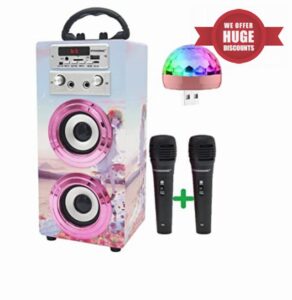 DYNASONIC (3 Generation 2021 Model Karaoke Machine Microphone