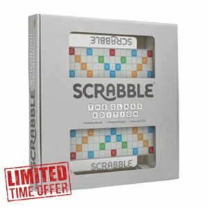 Ideal Scrabble: The Glass Edition - a showstopping tempered glass