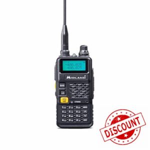 Midland CT590 S - Two Way Radio Amateur Dual Band 128 Storable Channels - 1 Walkie Talkie