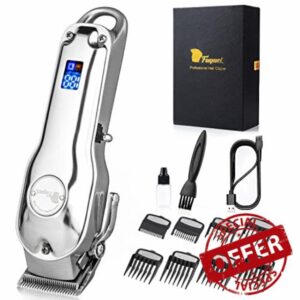 Fagaci Professional Hair Clippers with Extremely Fine Cutting