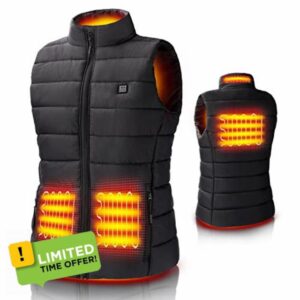 Abuytwo Heated Vests - Heated Body Warmer for Women/Men Heated Gilet