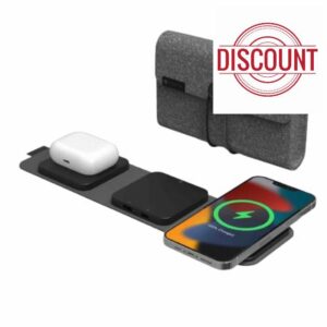 ZAGG mophie Snap+ Wireless Charger with UK/Ireland Adapter