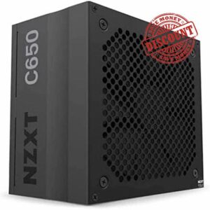 NZXT C650 Gold Modular Power Supply - Sleeved Cables - ATX Gaming Power Supply