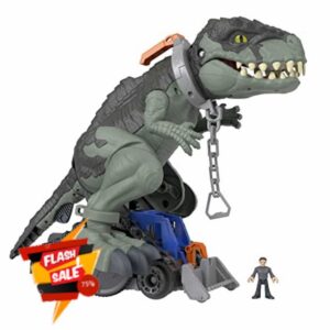 Imaginext Jurassic World Dominion Mega Stomp & Rumble Giga Dino and Owen