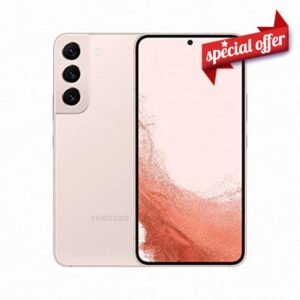 2022 Samsung Galaxy S22 5G 128GB - Pink Gold (Renewed)