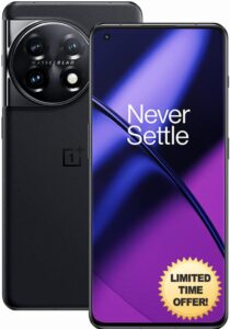 OnePlus 11 5G (UK) 8GB RAM 128GB Storage SIM-Free Smartphone with 3rd Gen Hasselblad Camera for Mobile - 2 Year Manufacturer Warranty - Titan Black