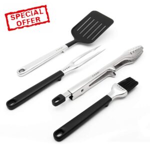 Cobb 4 Piece Utensil Set with Storage Roll