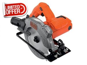 BLACK+DECKER 1250 W 66 mm Cutting Depth Blade Circular Saw Power Tool