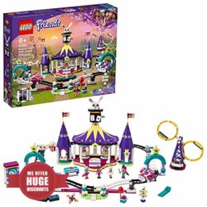 LEGO Friends Magical Funfair Roller Coaster 41685 Building Kit; Pretend Playset for Kids Who Love Theme Park Toys; New 2021 (974 Pieces)
