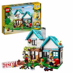 LEGO 31139 Creator 3 in 1 Cosy House Toy Set