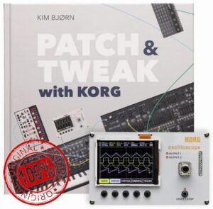 Korg - Nu:Tekt NTS-2 Oscilloscope Synth Kit + 'Patch and Tweek with Korg -' Book