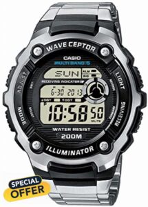 Casio Wave Ceptor Mens Digital Quartz Watch