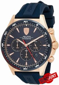 Scuderia Ferrari Men's Chronograph Quartz Watch with Silicone Strap 0830621