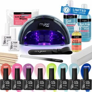 Mylee The Full Works Gel Nail Polish LED Lamp Kit