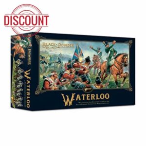 Waterloo Starter Set - 28mm Scale Plastic Miniatures for Black Powder by Warlord Games - Highly Detailed Napoleonic Era Miniatures for Table-top Wargaming