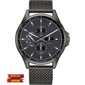 Tommy Hilfiger Men's Multi dial Quartz Watch with Stainless Steel Strap 1791612
