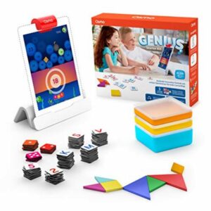 Osmo - Genius Starter Kit for iPad - 5 interactive educational games - age 6-10 years - mathematics