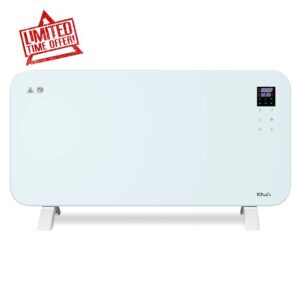 TCP Smart Glass Panel Heater 2000w White
