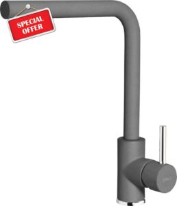 ELLECI Trail Cemento MGKTRA48 Sink Mixer Tap Cement Grey
