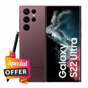 Samsung Galaxy S22 Ultra SM-S908B - 8GB 128GB (Burgundy)