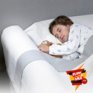 BANBALOO - Pack of 2 – Safety Barrier for Children's Bed – Anti-Fall/Non-Slip Travel Foam Railing
