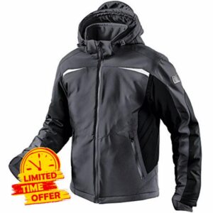 KÜBLER JA Softshell Winter Jacket Anthracite/Black