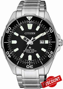 Citizen Men's Analogue Quartz Watch with Titanium Strap BN0200-81E