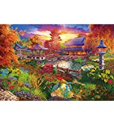 Becko 1000 Piece Puzzle for Adults and Kids Wooden Jigsaw Puzzle Christmas Puzzle Gifts (Christma...