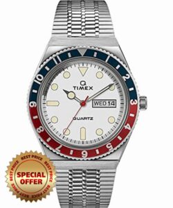 Timex Men's Analogue Watch Q Reissue with Stainless Steel Strap