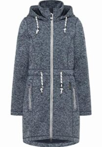SCHMUDDELWEDDA Women's Knitted Fleece Coa