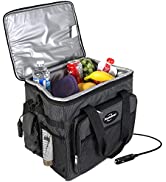 Koolatron P65 Thermoelectric Iceless 12V Cool Box, 31L Electric Portable Cooler/Warmer Car Refrig...