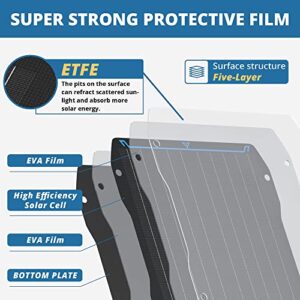 Flexible and Portable Solar Panel Charger Maintainer Pro Waterproof for Boat