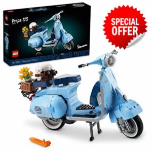 LEGO Icons Vespa 125 10298 Building Set for Adults (1107 Pieces)