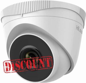HiLook by Hikvision IPC-T250H-M 5MP 2.8mm Turrent PoE Network Camera with 30m Night Vision IP67 Waterproof Power over Ethernet -White