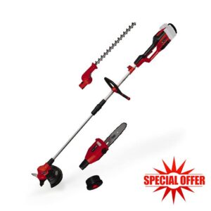 Einhell Power X-Change 36V Cordless Garden Multi Tool - 4-in-1 Long Reach Hedge Trimmer