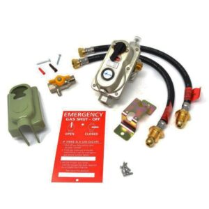 2 Cylinder Auto Chang-Over Propane Gas Regulator with Safety OPSO System Fitted